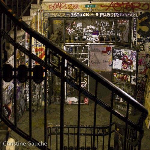 Atelier d'artiste à Berlin 2 - Graffiti - Photographie de Christine Gauche