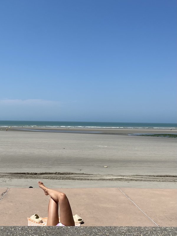 Digue de Wimereux - Mer - Photographie de Christine Gauche